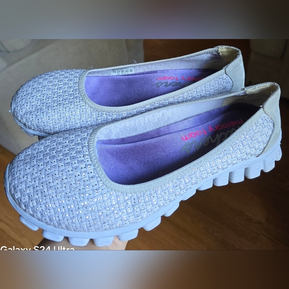Skechers EZ Flex 2 Iluminar Women's Slip-on Shoes, Sz 9.5 - Picture 1 of 8